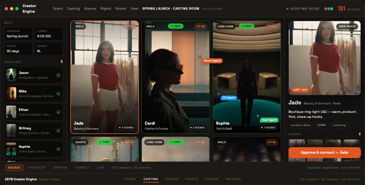 Content & creatie console preview